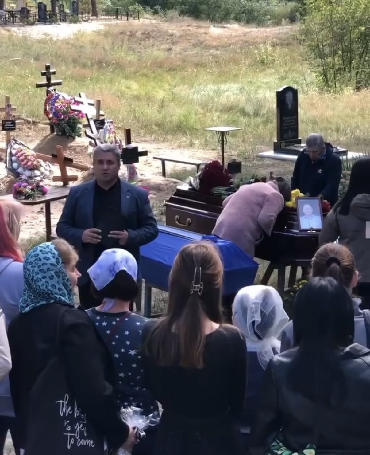 Похорон брата, який загинув на війні